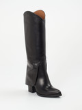 Konstantin Starke – Cowboy Boots aus Kalbleder Schwarz