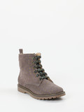 Ralph Harrison Classic – Schnürboots aus Veloursleder mauvebraun