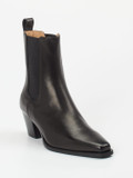 Copenhagen – Chelsea Boots aus Glattleder Schwarz