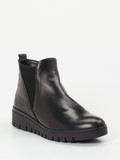 Gabor Comfort – Chelsea-Stiefelette aus Kalbleder schwarz