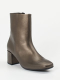 Gabor Comfort – Stiefelette aus Metallicleder grau