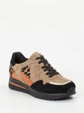Semler - Sneaker aus Veloursleder in multi