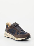 Premiata – Sneaker aus Veloursleder und Mesh Dunkelblau