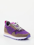 MRP – Retro-Sneaker aus Velour/Textil in Violett