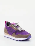 MRP - Sneaker aus Velour/Textil in blau
