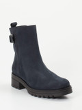 Gabor Comfort – Stiefeletten aus Nubukleder dunkelblau