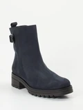Gabor Comfort - Stiefelette aus Nubukleder in blau