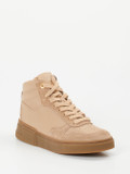 Paul Green – High-Top-Sneaker aus Veloursleder Beige