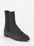 Truman's – Chelsea Boots aus Veloursleder grau