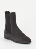 Truman's – Chelsea Boots aus Veloursleder grau