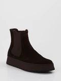 Truman's - Chelsea Boot aus Veloursleder in braun