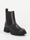 Gabor – Chelsea Boots aus Glattleder Schwarz
