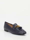 Konstantin Starke - Slipper aus Lammleder in blau