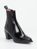 Konstantin Starke – Chelsea Boots aus Hochglanzleder schwarz