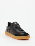 Sioux – Sneaker aus Kalbleder in Schwarz