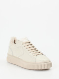Voile Blanche – Sneaker aus Kalbleder cremeweiß
