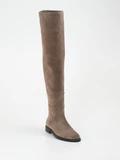 Konstantin Starke - Overknee aus Veloursleder