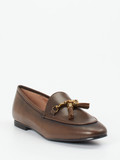 Konstantin Starke – Loafer aus Kalbleder mittelbraun