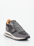 Philippe Model – Sneaker aus Veloursleder grau