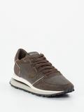 Philippe Model - Sneaker aus Veloursleder in braun