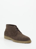 Tod's – Desert Boots aus Veloursleder braun