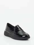 Solidus – Loafer aus Lackleder schwarz glänzend