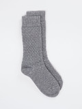 Burlington - Orkney Damen Socken aus Wolle in grau