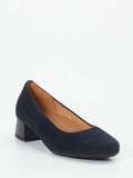Gabor Comfort – Pumps aus Veloursleder Dunkelblau