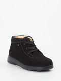 Finn Comfort – Schnürschuh aus Nubukleder schwarz