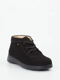 Finn Comfort – Schnürschuh aus Nubukleder schwarz