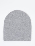 HURRAY – Beanie aus Kaschmir Hellgrau
