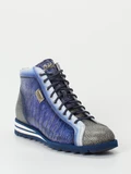 Harris - Boot aus geprägtes Leder in blau