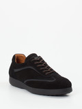 Konstantin Starke – Sneaker aus Veloursleder schwarz