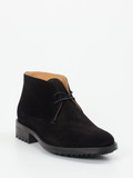 Konstantin Starke – Desert Boots aus Veloursleder schwarz