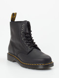 Dr. Martens – Schnürstiefeletten aus Kalbleder Schwarz