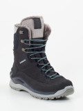 Lowa – Winter-Wanderstiefel aus Veloursleder blau