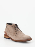 Floris van Bommel – Desert Boots aus Veloursleder taupe