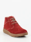 Josef Seibel – Desert Boots aus Veloursleder ziegelrot