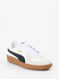 Puma – Sneaker aus Leder Weiß mit Gumsohle