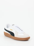 Puma – Sneaker aus Leder Weiß mit Gumsohle