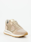 Philippe Model – Retro-Sneaker aus Veloursleder Beige
