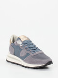 Philippe Model – Retro-Runner aus Veloursleder blau