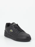 Lacoste - Sneaker aus Leder in schwarz