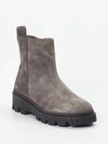 Gabor - Stiefelette aus Veloursleder in grau