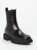 Mannori – Chelsea Boots aus Kalbleder schwarz