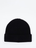 FLONA – Beanie aus Kaschmir Schwarz