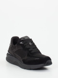 Gabor Comfort – Sneaker aus Veloursleder schwarz