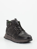 Galizio Torresi – Sneakerboots aus Kalbleder dunkelbraun