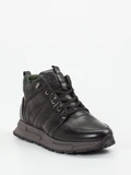 Galizio Torresi - Sneaker aus Kalbleder in schwarz