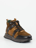 Galizio Torresi – Sneaker aus Veloursleder braun